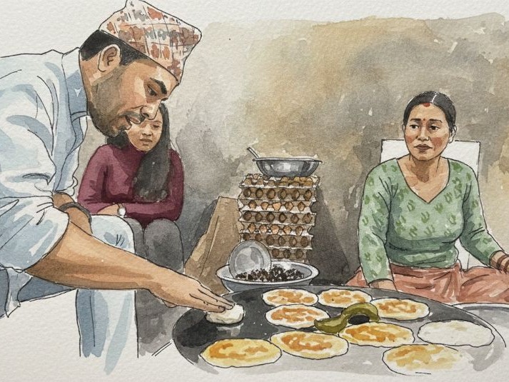 1B-Kathmandu Food Walk